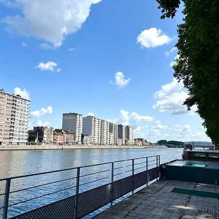 Botel La Péniche De Santa Cruz - Sur La Meuse, Centre Liegi
