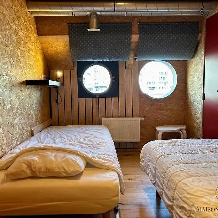 La Peniche De Santa Cruz - Sur La Meuse, Centre Úszó hotel Liège