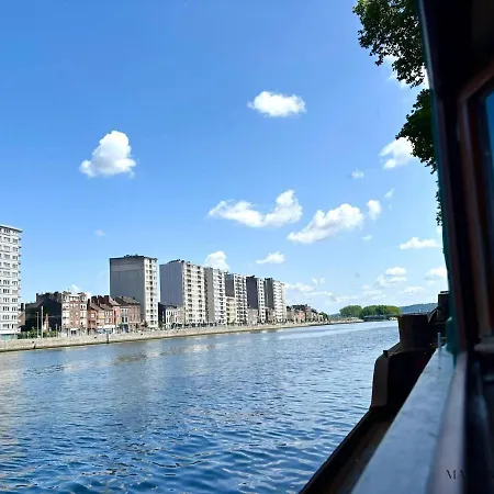 Úszó hotel La Peniche De Santa Cruz - Sur La Meuse, Centre