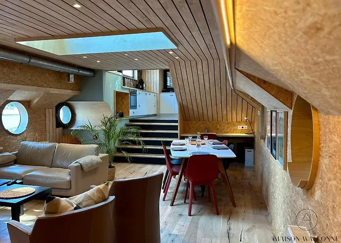 La Péniche De Santa Cruz - Sur La Meuse, Centre Bateau-hôtel Liège